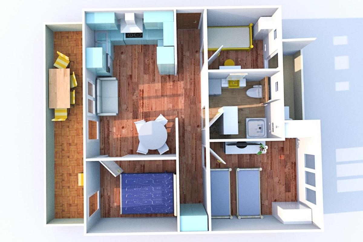 Apartmán S Velkou Terasou A Balkonom V Centre Mesta! *